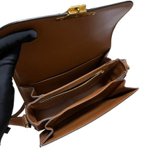 Lade das Bild in den Galerie-Viewer, CELINE セリーヌ TRIOMPHE クラシック トリオンフ ショルダーバッグ ナチュラルカーフスキン タンカラー