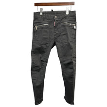 Load image into Gallery viewer, DSQUARED2 ディースクエアード 11AW ストレッチバイカークロップドパンツ S72LA0325