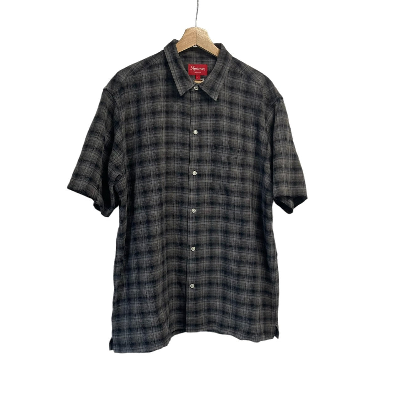 トップス Supreme 22ss Plaid S/S Shirt Supreme Plaid S S Shirt (SS22) - $128