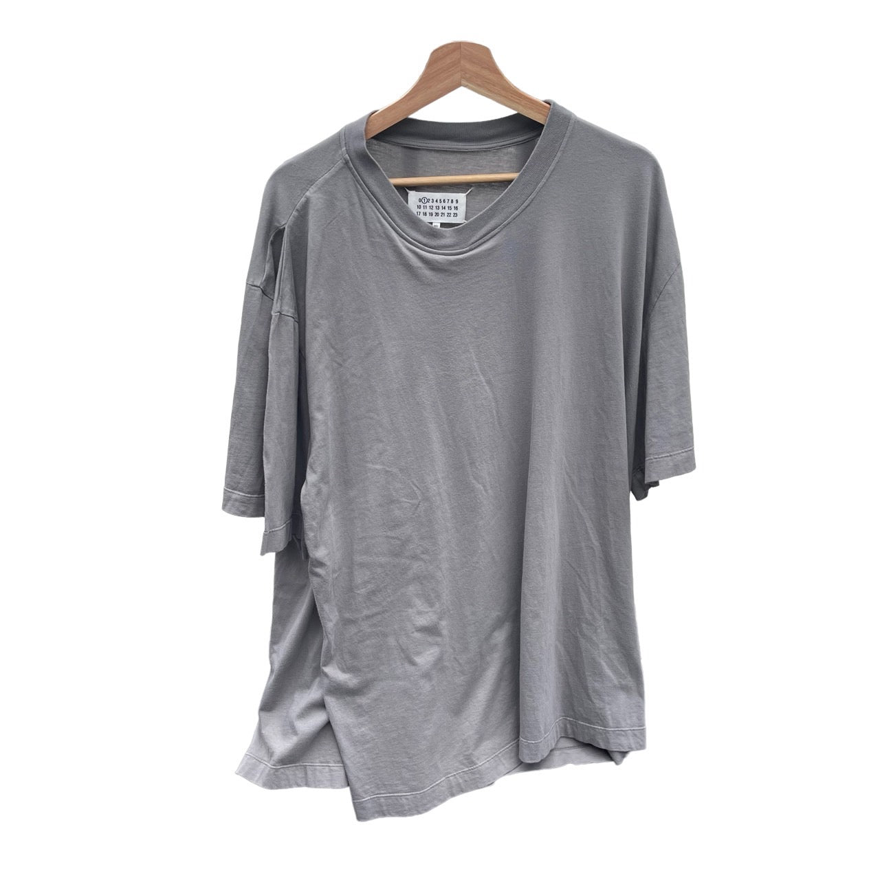 maison margiela 20SS asymmetry big T-shirt – BETTER CALL BROSKI
