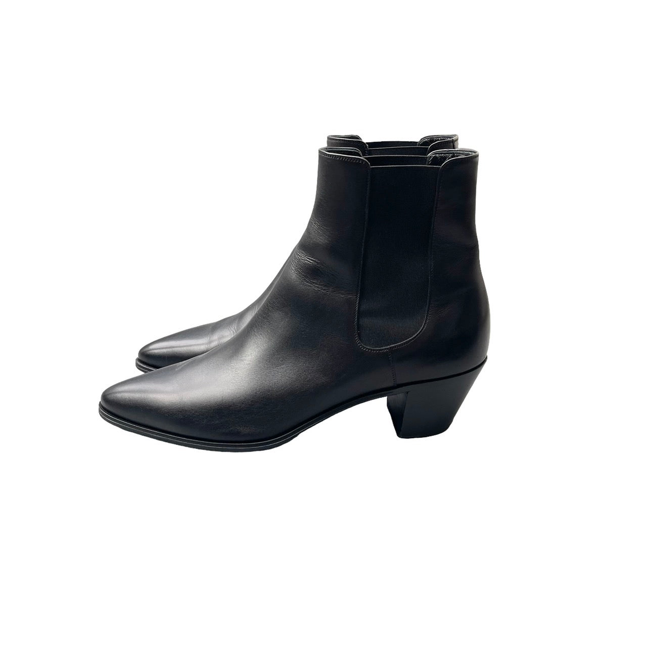 未使用級】CELINE JACNO BOOTS サイドゴア ブーツ ブラック 中古・古着