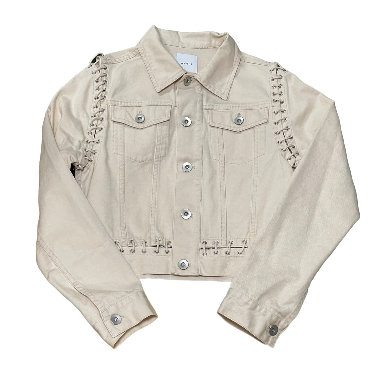 LACE UP CHIBI MILITARY JACKET - 通販 - wayambaads.com