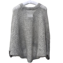 Load image into Gallery viewer, Maison Martin Margiela メゾンマルタンマルジェラ 09AW ドルマンスリーブかぎ編みVネックプルオーバーニットセーター