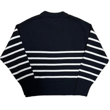 Load image into Gallery viewer, AMI Paris アミ パリス Ami de Coeur ボーダーニットセーター E22UKS004