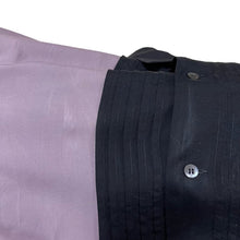 画像をギャラリービューアに読み込む, DRIES VAN NOTEN ドリスヴァンノッテン 2トーンプリーツシャツ