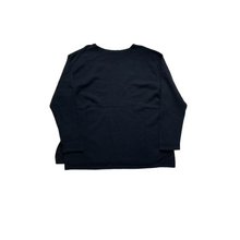 Lade das Bild in den Galerie-Viewer, COMOLI コモリ 19SS ウール和紙ボートネックニットカットソー P01-06001