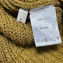 Lade das Bild in den Galerie-Viewer, cristaseya クリスタセヤ Washi Paper Sweater オーバーサイズニットセーター