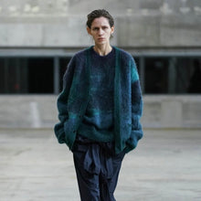 画像をギャラリービューアに読み込む, stein シュタイン 22AW GRADATION MOHAR CARDIGAN グラデーションモヘアカーディガン st448