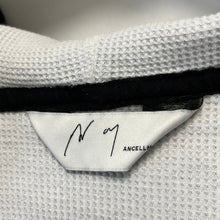 Load image into Gallery viewer, ANCELLM アンセルム 23AW ZIP-UP HOODIE ダメージ加工レイヤードジップアップパーカー ANC-CT-33