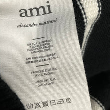 Load image into Gallery viewer, AMI Paris アミ パリス Ami de Coeur ボーダーニットセーター E22UKS004