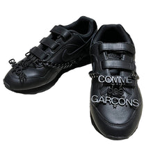 Load image into Gallery viewer, NIKE×COMME des GARCONS ナイキ コムデギャルソン 19AW OUTBURST V CDG アウトバースト チェーンデザインベルクロレザースニーカー CT2863-001