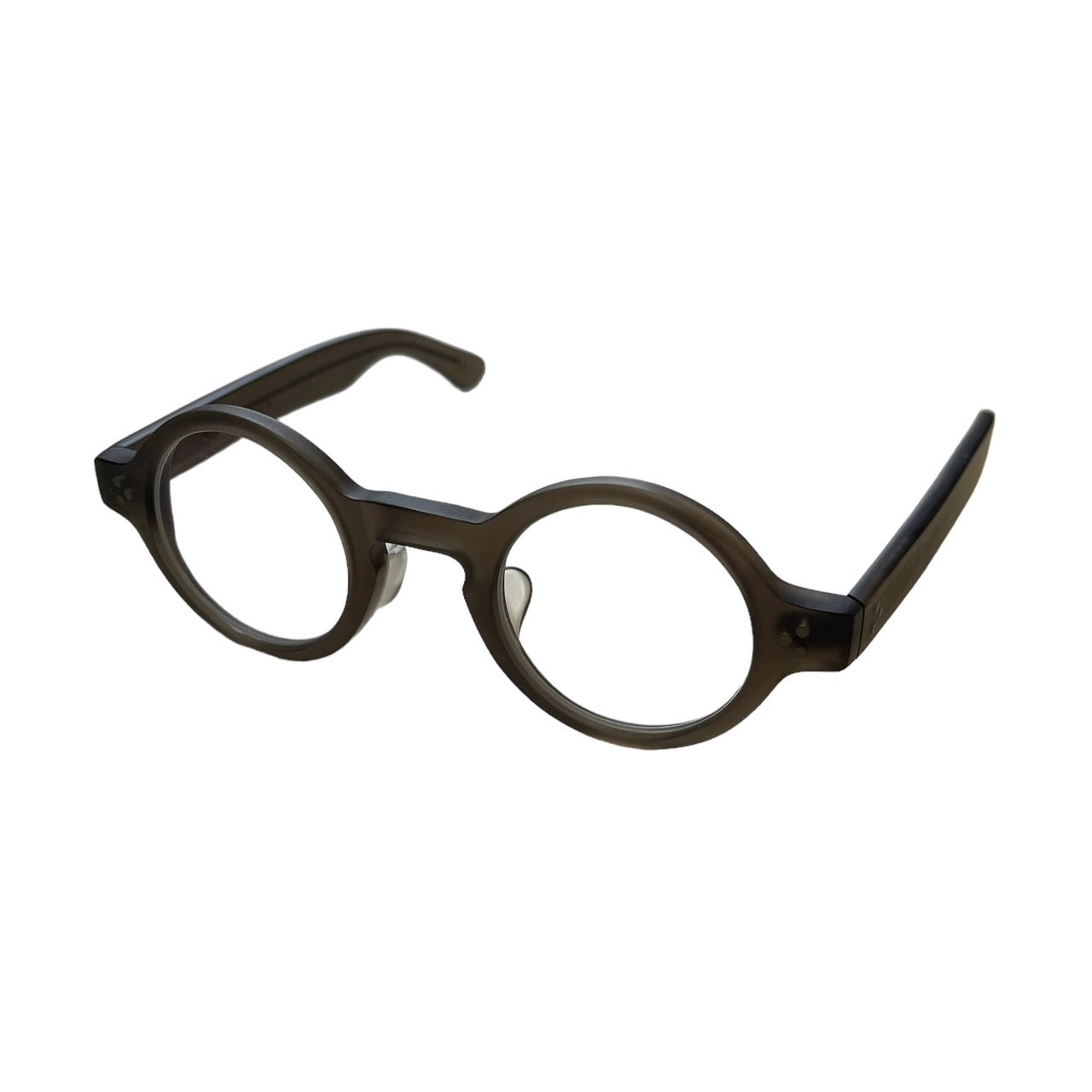Lesca Lunetier レスカルネティエ G Burt Matt Grey アイウェア 度入り 