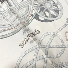 画像をギャラリービューアに読み込む, HERMES エルメス スカーフ カレ90 PAPEROLES パプロール 馬車と貴族