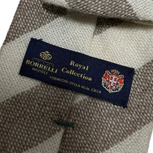 Load image into Gallery viewer, LUIGI BORRELLI ルイジボレッリ ROYAL COLLECTION ロイヤルコレクション レジメンタルストライプカシミヤネクタイ