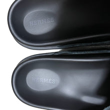 画像をギャラリービューアに読み込む, HERMES エルメス Go ゴー スウェードレザーミュール サンダル