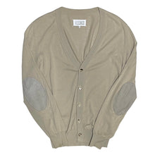Load image into Gallery viewer, Maison Martin Margiela メゾンマルタンマルジェラ 14SS エルボーパッチコットンカーディガン