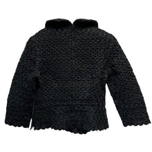 Load image into Gallery viewer, COMME des GARCONS COMME des GARCONS コムコム コムデギャルソン 12AW フラワー刺繍バックジッププルオーバーカットソー RJ-B004