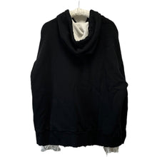 Load image into Gallery viewer, ANCELLM アンセルム 23AW ZIP-UP HOODIE ダメージ加工レイヤードジップアップパーカー ANC-CT-33