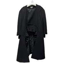 Load image into Gallery viewer, COMME des GARCONS コムデギャルソン 19AW 影の集合体 ダブルスリーブカッティングデザインノーカラーコート GD-C006