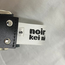 Load image into Gallery viewer, noir kei ninomiya ノワール ケイニノミヤ 22SS サテンリボンレザーベルトハーネス 3I-V018