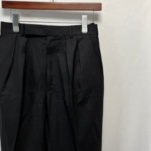 Load image into Gallery viewer, CELINE セリーヌ ウールギャバジンツープリーツニューウェーブパンツ 2P093673D