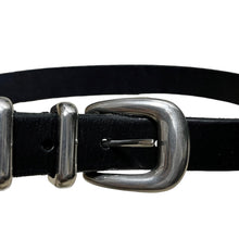 Load image into Gallery viewer, CELINE セリーヌ サンチュロンストラップウエスタンレザーベルト