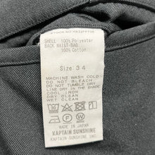 Load image into Gallery viewer, KAPTAIN SUNSHINE キャプテンサンシャイン 22AW D Slacks ポリエステルギャバジンストレートスラックスパンツ KS22FPT09