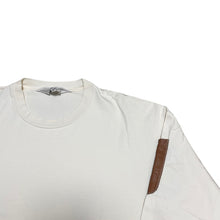画像をギャラリービューアに読み込む, SUNSEA サンシー 19SS FAT LONG T 19S09 レザーパッチロングスリーブTシャツ