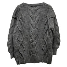 Load image into Gallery viewer, CLANE クラネ 3D CABLE KNIT CARDIGAN ケーブルニットカーディガン
