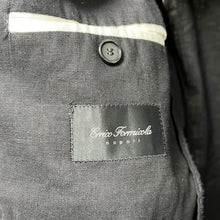 画像をギャラリービューアに読み込む, Errico Formicola エリコフォルミコラ ANDREA リネンシングルブレステッド3Bテーラードジャケット