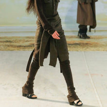 Load image into Gallery viewer, LEMAIRE ルメール 22AW BUTTONED GAITERS リブニットレッグウォーマー