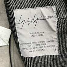 画像をギャラリービューアに読み込む, Yohji Yamamoto FEMME ヨウジヤマモトファム 05SS リネンデザインテーラードジャケット