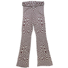 画像をギャラリービューアに読み込む, THROW by SLY スローバイスライ CHECKER RELAX HG FLARE チェッカーリラックスパンツ