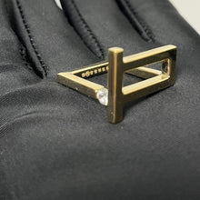 Load image into Gallery viewer, Maison Margiela メゾンマルジェラ 16AW ZIRCON RING ゴールドデザインリング S36UQ0180