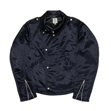 画像をギャラリービューアに読み込む, SCYE for L'ECHOPPE サイ レショップ 別注 22AW NYLON RIDERS コットンナイロンライダースジャケット