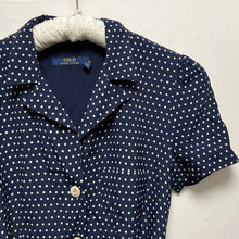 画像をギャラリービューアに読み込む, POLO RALPH LAUREN ポロ ラルフローレン ドット柄レーヨンロングワンピース 211733687001