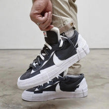 Load image into Gallery viewer, NIKE×sacai ナイキ サカイ BLAZER LOW IRON GREY ローカットスニーカー DD1877-002