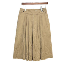 Load image into Gallery viewer, MARGARET HOWELL マーガレットハウエル HIGHDENSE COTTON TWILL コットンプリーツスカート 578-9232002