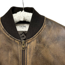 Load image into Gallery viewer, CELINE セリーヌ 21AW ディアスキン中綿オーバーサイズレザーブルゾン