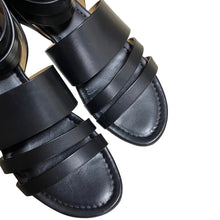 画像をギャラリービューアに読み込む, SARTORE サルトル アンクルストラップレザーサンダル