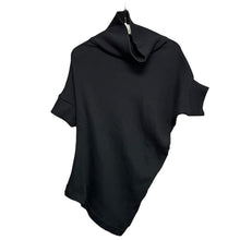 画像をギャラリービューアに読み込む, Y's ワイズ SAMPLE アシンメトリーリブ編みニットカットソー YZ-T65-075