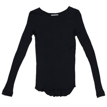 画像をギャラリービューアに読み込む, FUMIKA UCHIDA フミカウチダ 19AW WOOL SILK NEEDLE DRAWING CREW-NECK ウールシルクストレッチリブカットソー FU-K-CT006