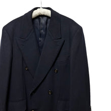 Load image into Gallery viewer, CARVEN カルヴェン MONSIEUR ダブルブレストカシミヤチェスターコート 古着
