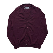 Load image into Gallery viewer, Maison Martin Margiela メゾンマルタンマルジェラ 10AW ウールVネックカーディガン