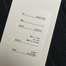 Load image into Gallery viewer, A.PRESSE アプレッセ 22AW Double Breasted Jacket ダブルブレステッドストライプジャケット 22AAP-01-05M