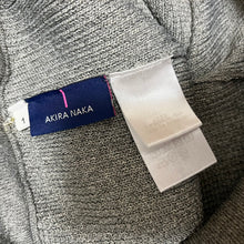 Load image into Gallery viewer, AKIRA NAKA アキラナカ 19SS Drape panel rib skirt ドレープパネルリブニットスカート AS1955-GY