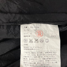 Load image into Gallery viewer, COMME des GARCONS COMME des GARCONS コムコム コムデギャルソン 17SS ラウンドカラーバックジップ製品洗い加工キュプラワンピース RS-O009