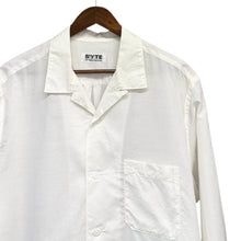 이미지를 갤러리 뷰어에 로드 , S'YTE by yohji yamamoto サイト ヨウジヤマモト COTTON SILK LOAN LOOSE-FIT OPEN COLLAR SHIRT コットンシルクオープンカラーシャツ UT-B02-020 3 ホワイト 14823
