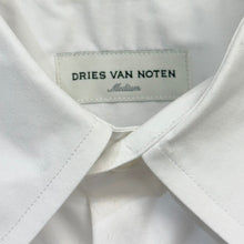 画像をギャラリービューアに読み込む, DRIES VAN NOTEN ドリスヴァンノッテン コットンブロードオーバーサイズドレスシャツ M ホワイト 14854
