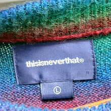 画像をギャラリービューアに読み込む, thisisneverthat ディスイズネバーザット 25AW Heart Logo knit Sweater Multi ハートロゴジャカードアートワークニット L ミックス 15687

